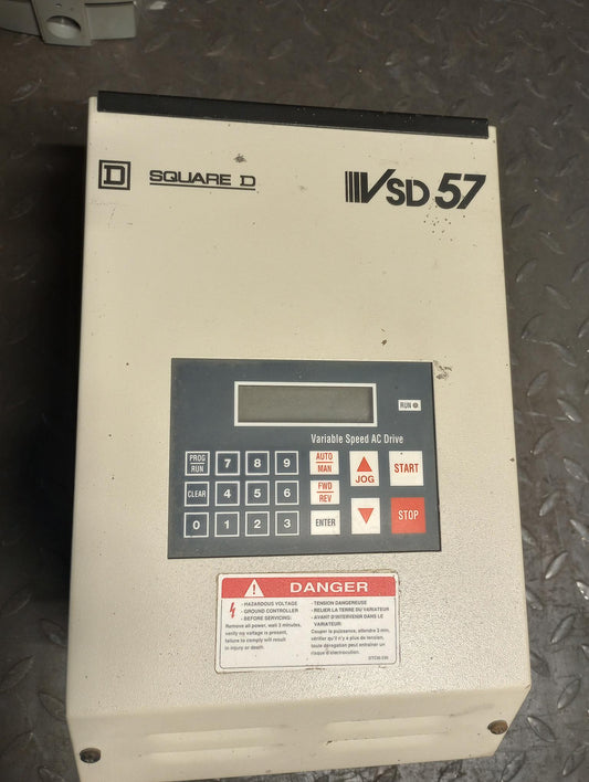ADJUSTABLE SPEED DRIVE CONTROLS FOR VSD 57 SERIES